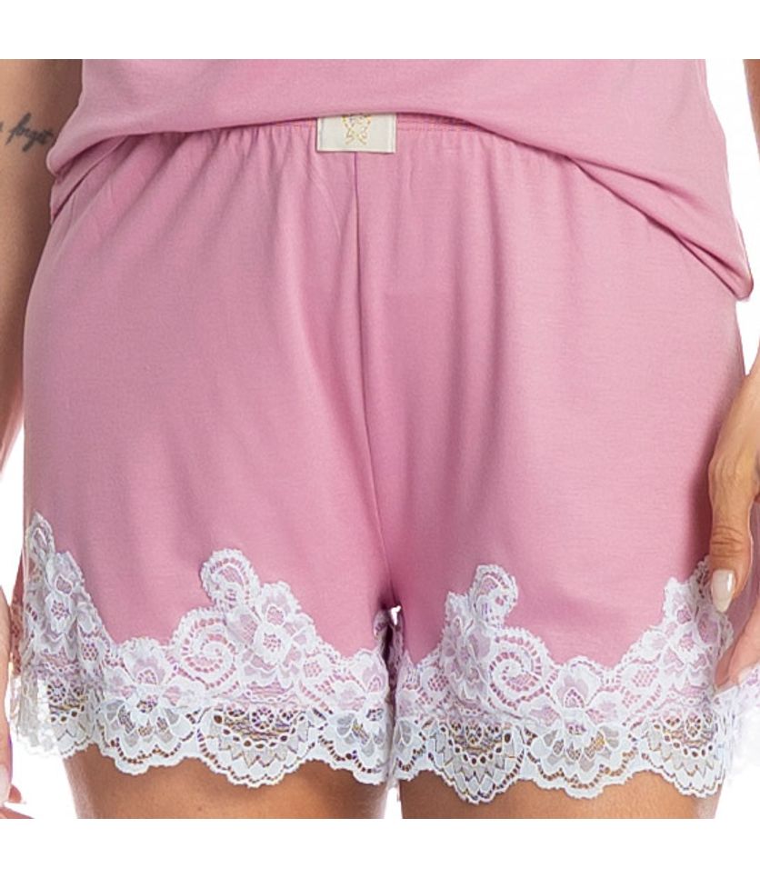 Short Doll Com Renda Paula - Imagem 5 - Desktop
