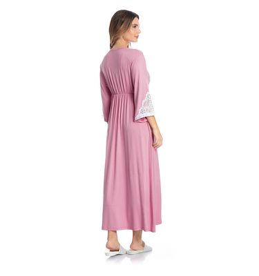 Robe Midi Com Renda Luna - Imagem 4 - Mobile