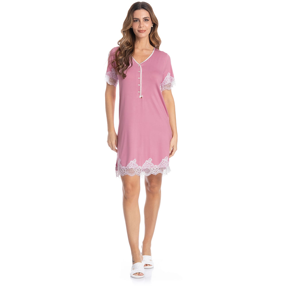 Camisão Regata Com Abertura Luna - Imagem 3 - Mobile