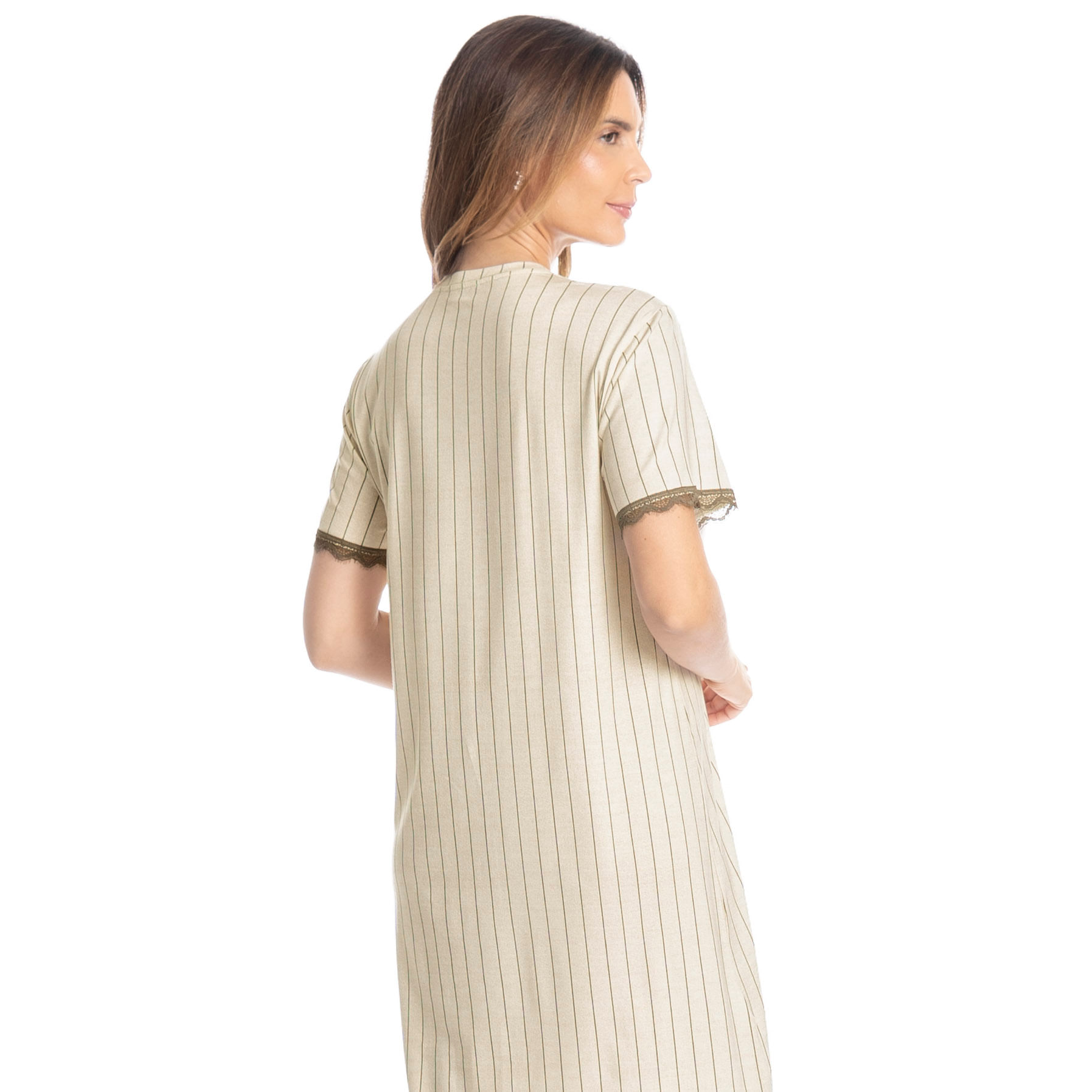 Camisão Médio Caroline Verde - Imagem 2