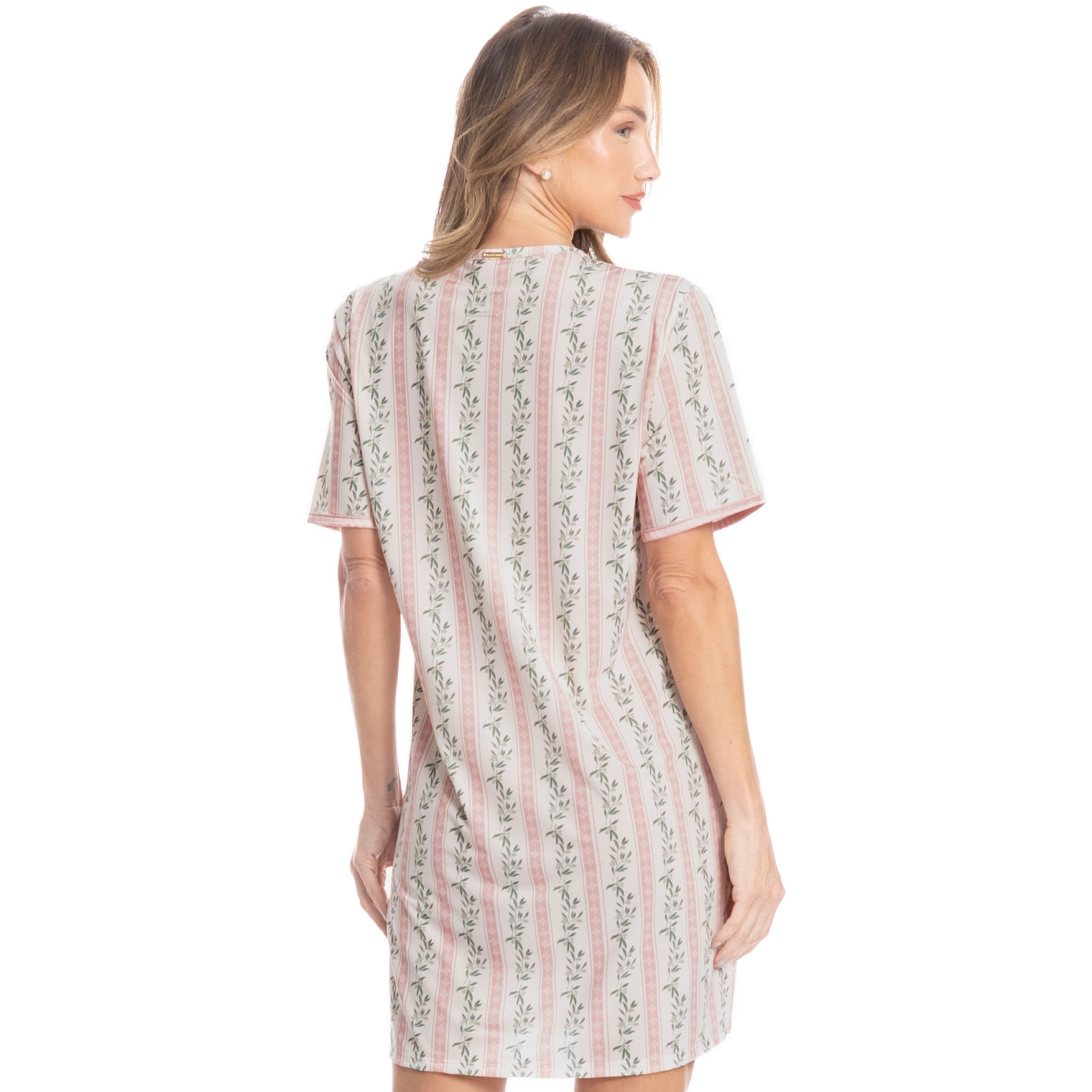 Camisão Curto Oliveiras Rosa-3 - Imagem 2