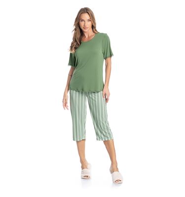 Pijama Feminino Pescador Pati - Imagem 3 - Mobile