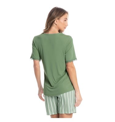 Pijama Feminino Shortão Pati - Imagem 2 - Mobile