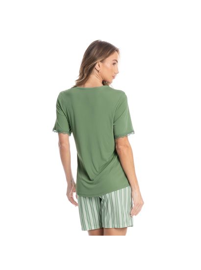 Pijama Feminino Shortão Pati - Imagem 2 - Desktop