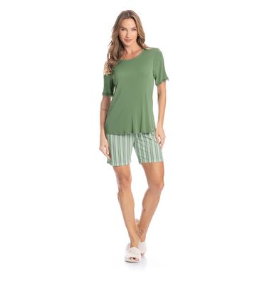 Pijama Feminino Shortão Pati - Imagem 3 - Mobile