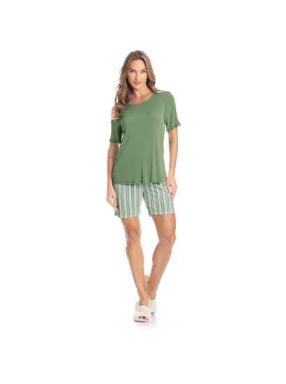 Pijama Feminino Shortão Pati - Imagem 3 - Desktop