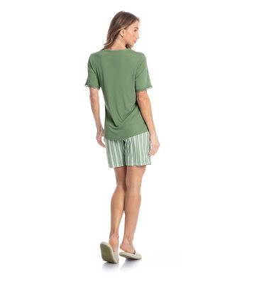 Pijama Feminino Shortão Pati - Imagem 4 - Mobile