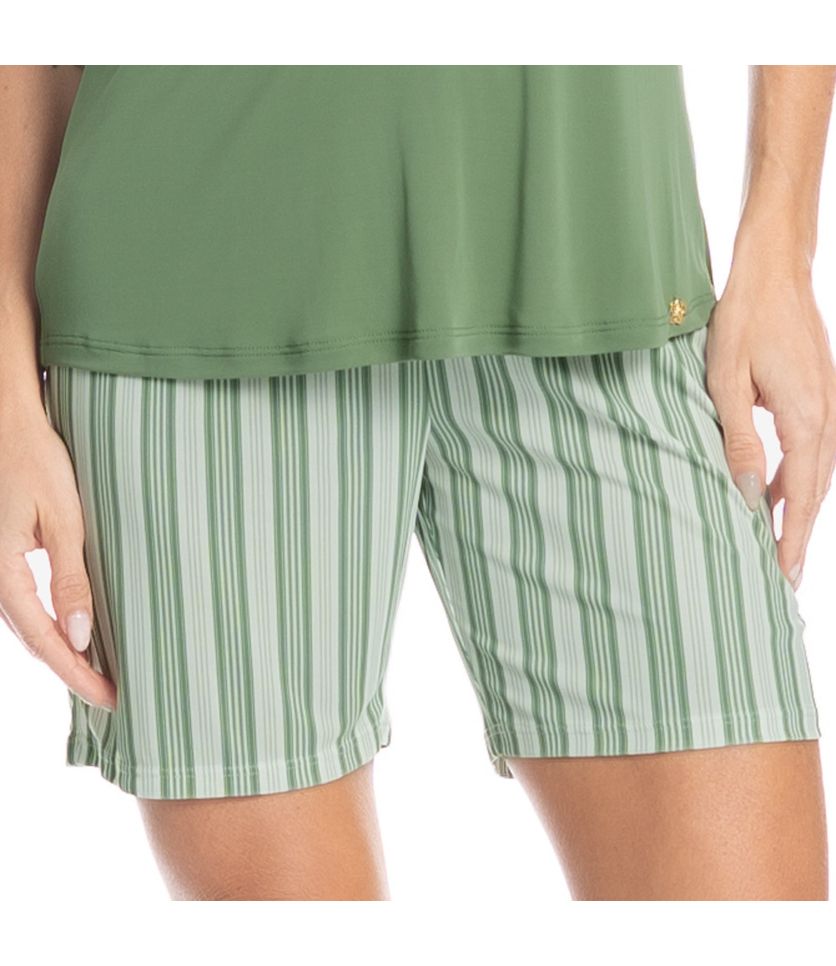 Pijama Feminino Shortão Pati - Imagem 5 - Desktop