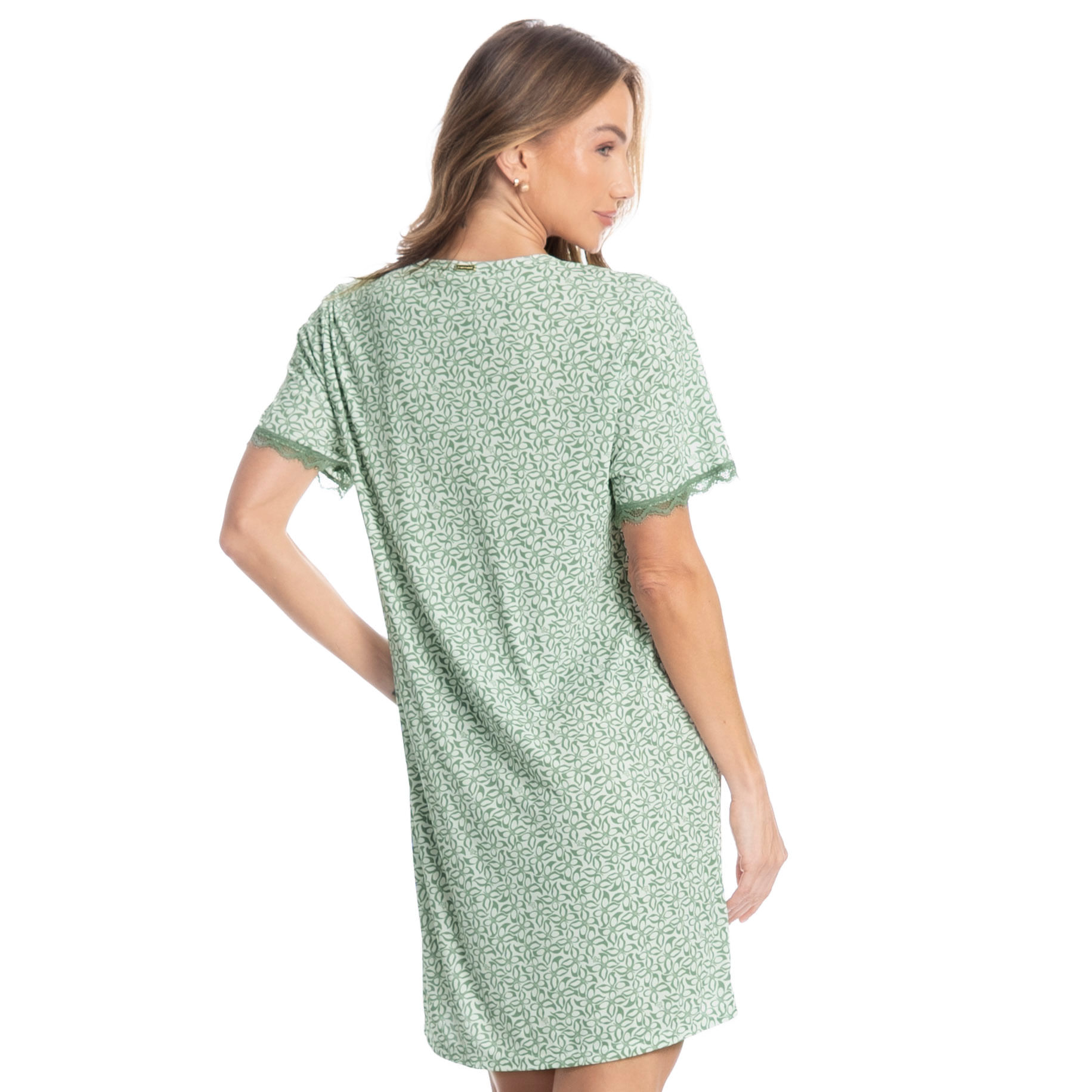 Camisão Curto Pati Verde - Imagem 2