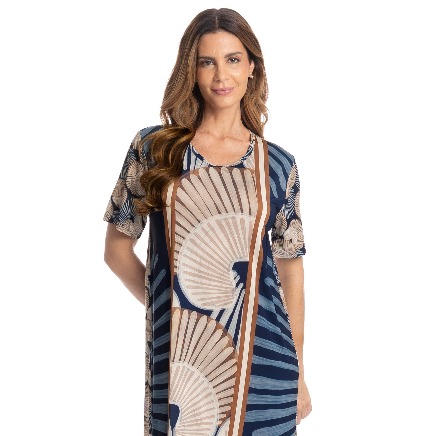 Camisão Feminino Médio Oceano - Imagem 1