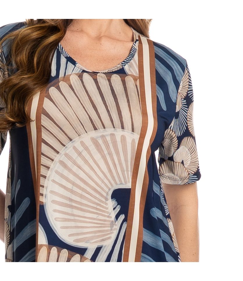 Camisão Feminino Médio Oceano - Imagem 5 - Desktop