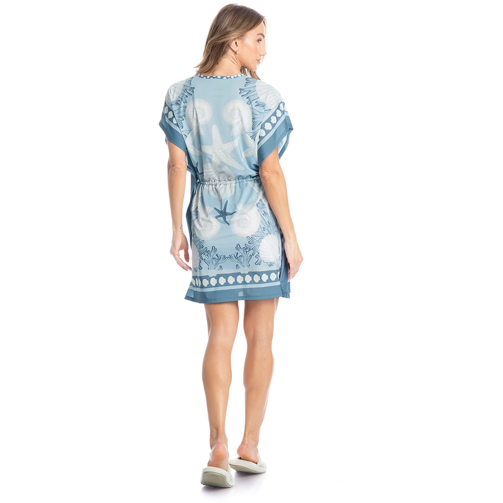 Kaftan Lenço Oceano - Imagem 4 - Mobile