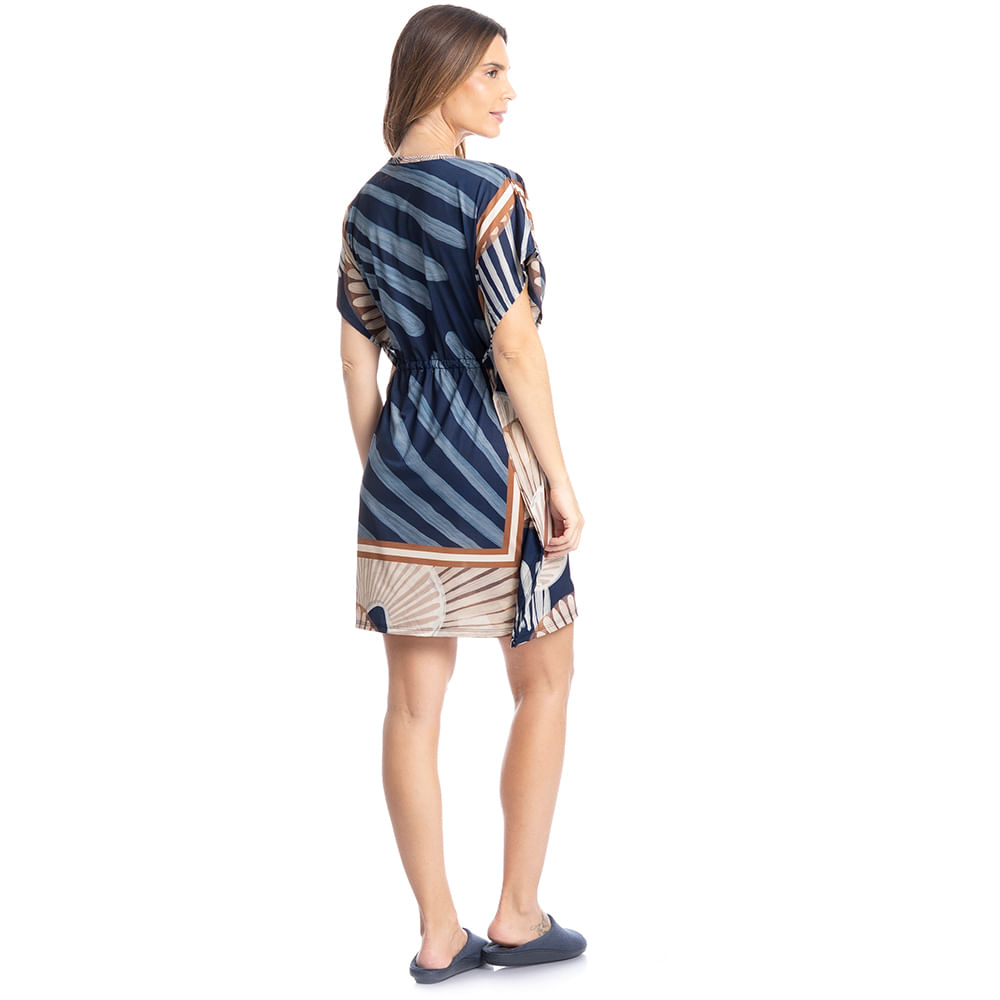Kaftan Lenço Oceano - Imagem 4 - Mobile