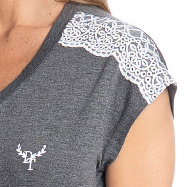 Camisão Curto Bruna - Imagem 5 - Mobile
