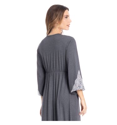 Robe Feminino Longo Bruna - Imagem 2 - Mobile