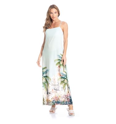 Vestido Longo Postais - Imagem 3 - Mobile