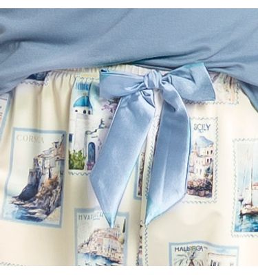 Pijama Curto Postais - Imagem 5 - Mobile