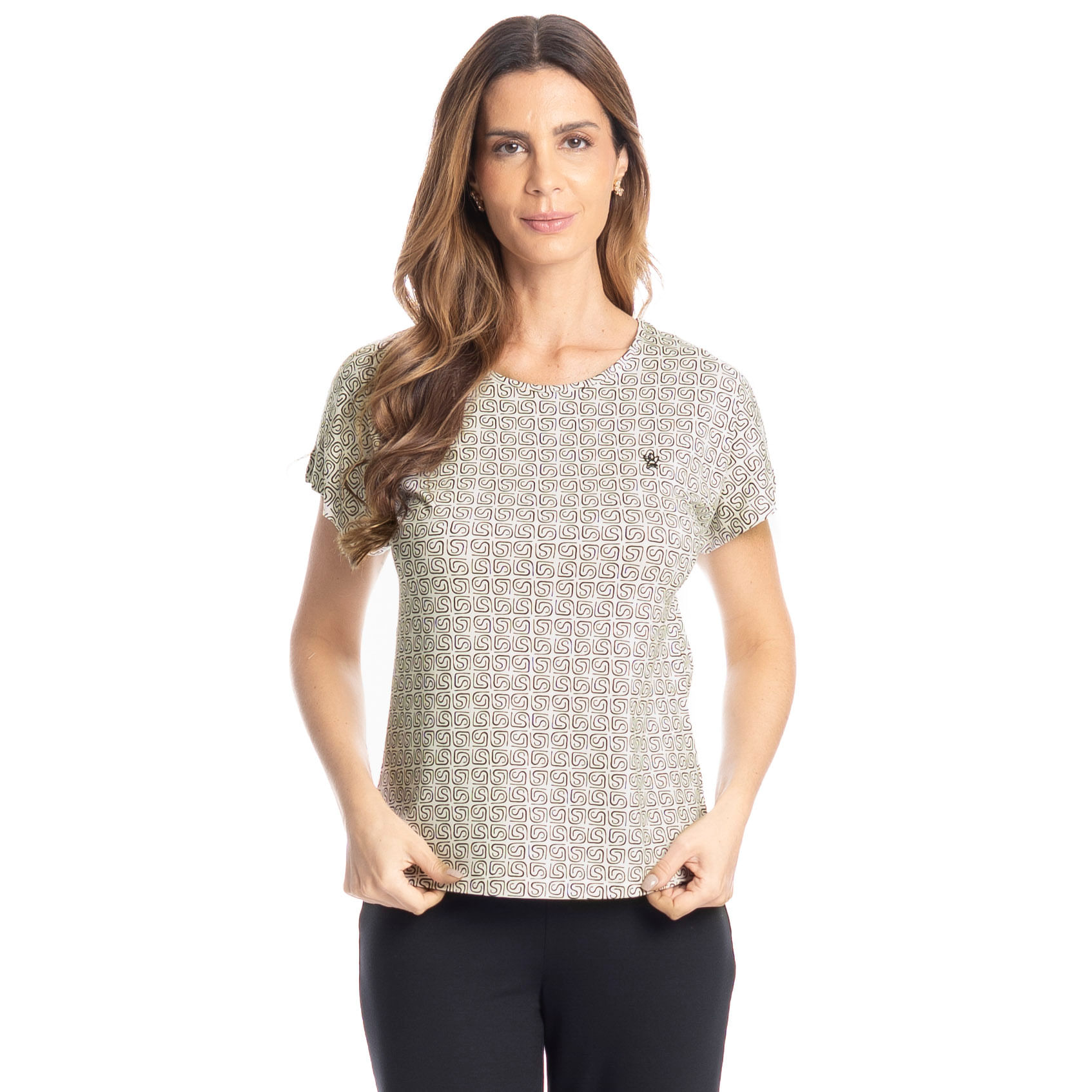 Pijama Feminino Pescador Grécia - Imagem 1