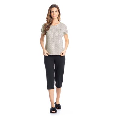 Pijama Feminino Pescador Grécia - Imagem 3 - Mobile
