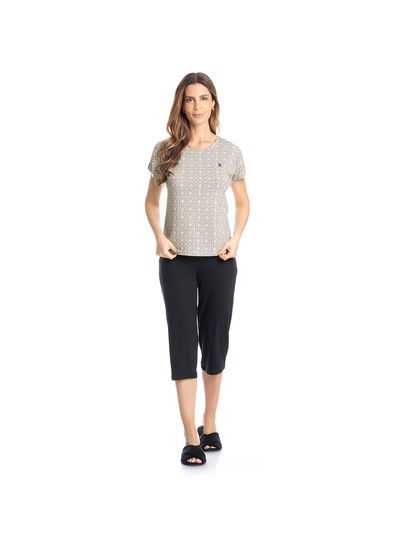 Pijama Feminino Pescador Grécia - Imagem 3 - Desktop