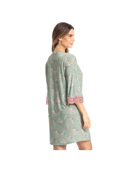 Camisão Curto Abotoado Fiore - Imagem 2 - Desktop