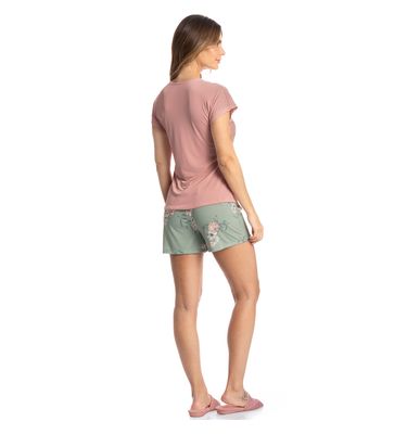 Pijama Feminino Curto Fiore - Imagem 4 - Mobile