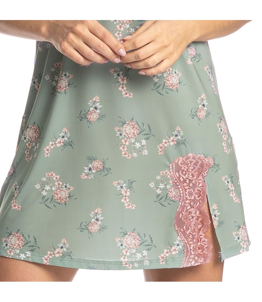 Camisola Curta Com Renda Fiore - Imagem 5 - Desktop