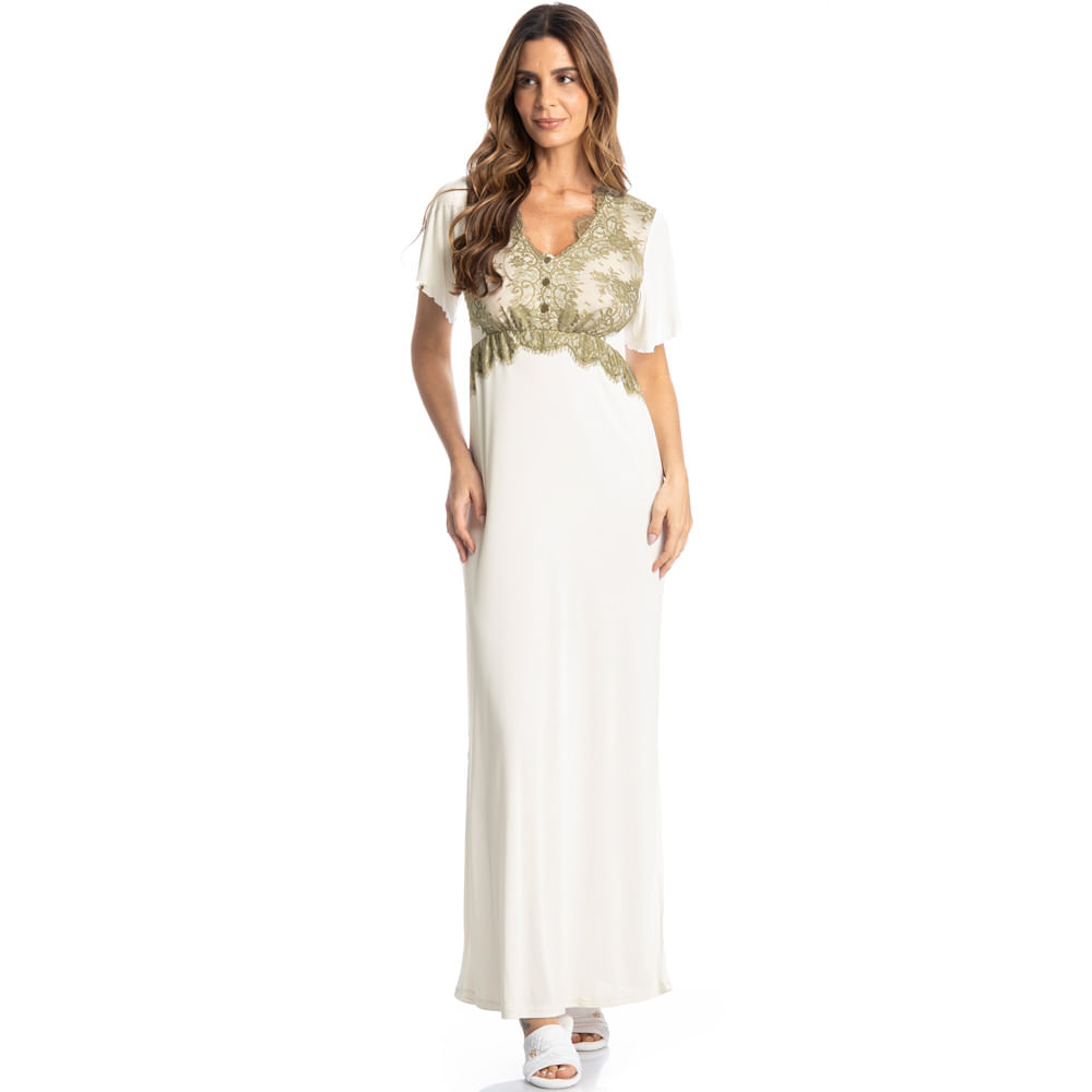 Camisola Olivia Longa - Imagem 3 - Mobile