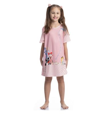 Camisão Curto Infantil Alice - Imagem 3 - Mobile