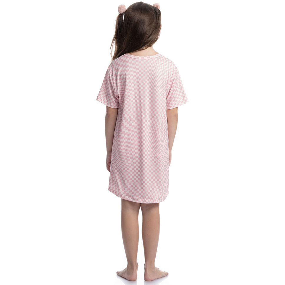 Camisão Curto Infantil Alice - Imagem 4 - Mobile