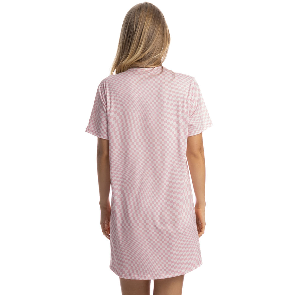 Camisão Curto Alice Rosa-3 - Imagem 2