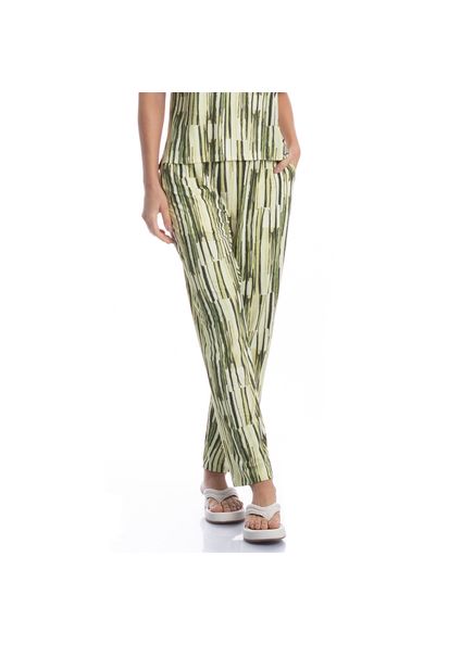 Calça Feminina Com Bolso Cipreste Verde - Imagem 1