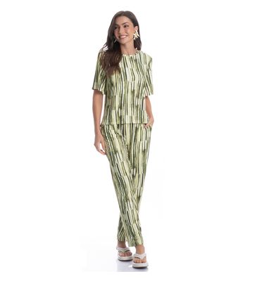 Calça Feminina Com Bolso Cipreste - Imagem 3 - Mobile