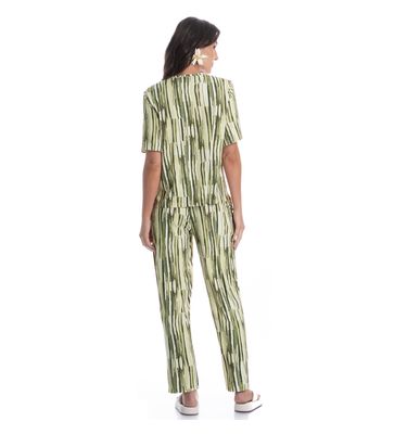 Calça Feminina Com Bolso Cipreste - Imagem 4 - Mobile