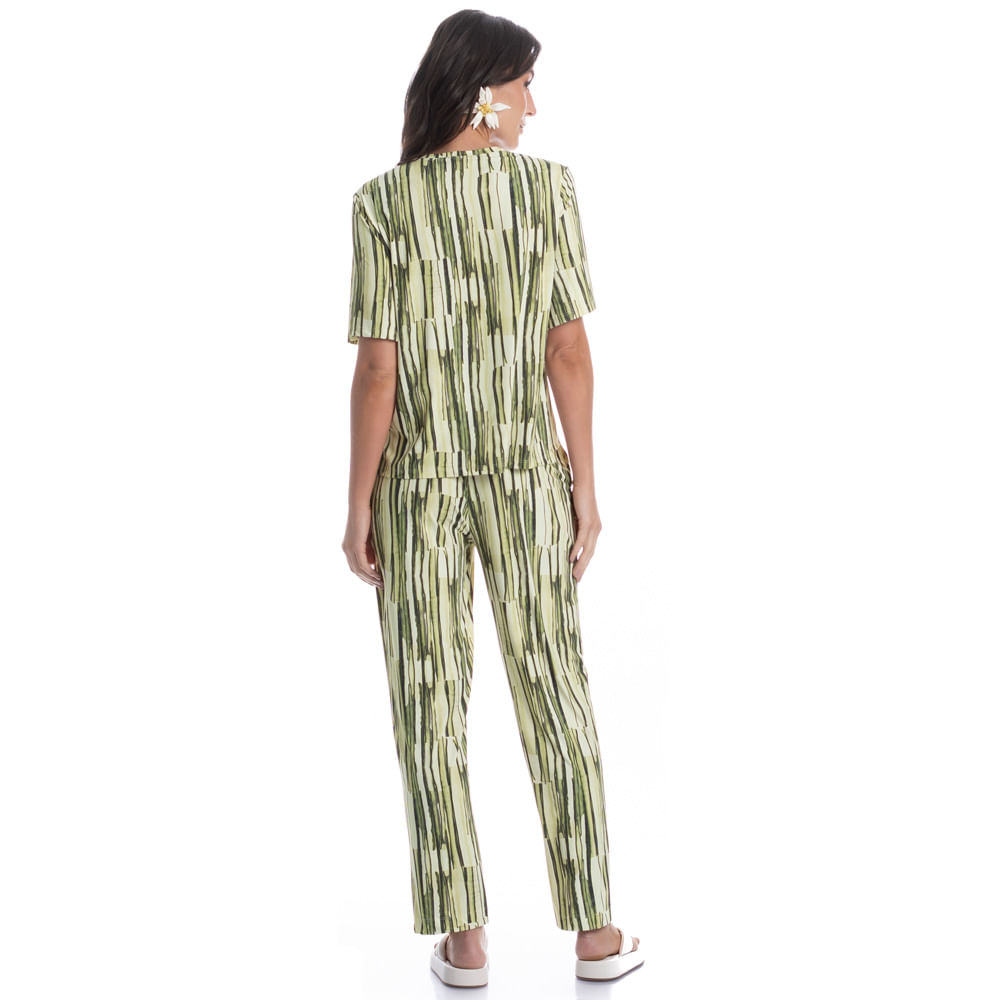 Calça Feminina Com Bolso Cipreste - Imagem 4 - Mobile