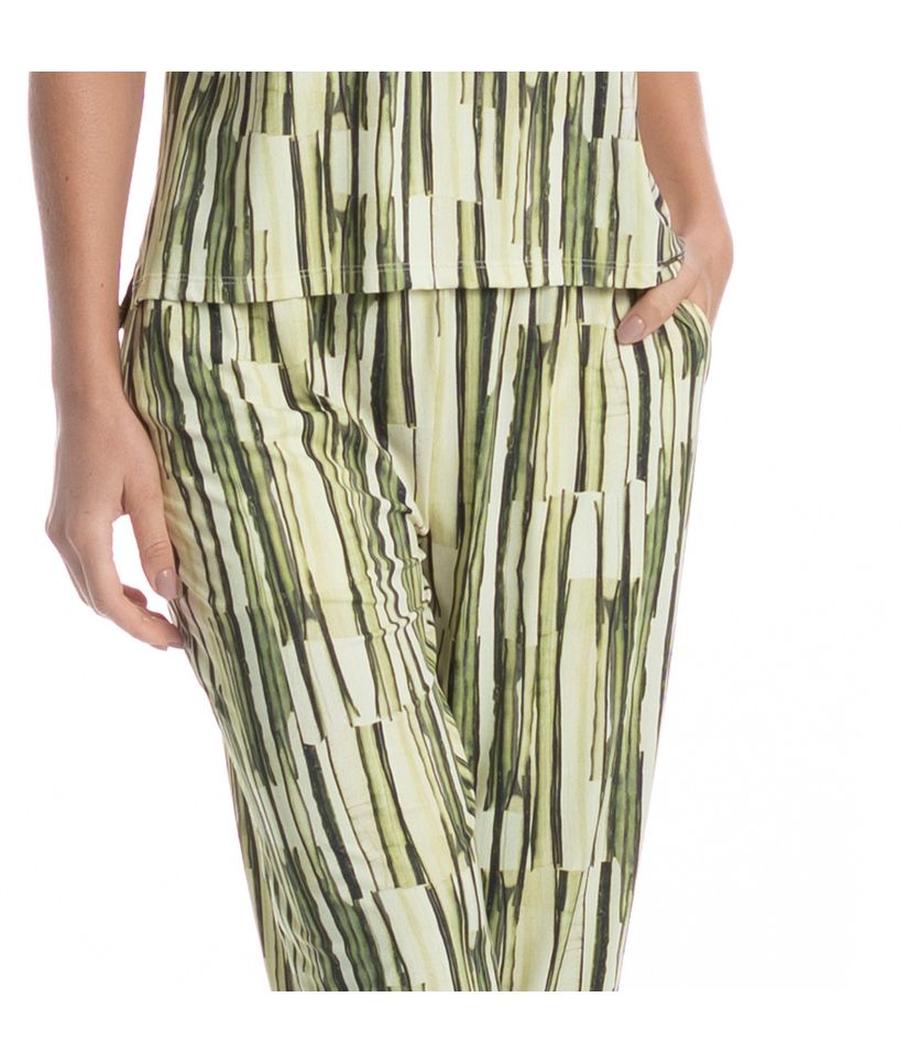 Calça Feminina Com Bolso Cipreste - Imagem 5 - Desktop
