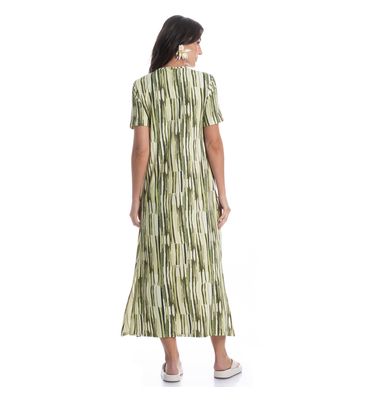 Vestido Com Manga Cipreste - Imagem 4 - Mobile