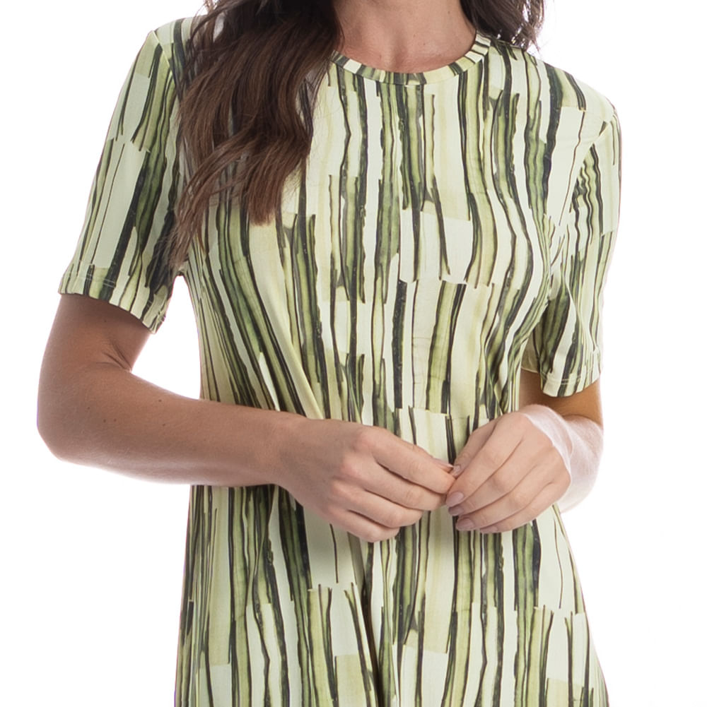 Vestido Com Manga Cipreste - Imagem 5 - Mobile