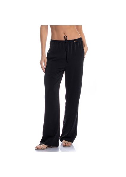 Calça Feminina Com Bolso Pérsia Preto - Imagem 1