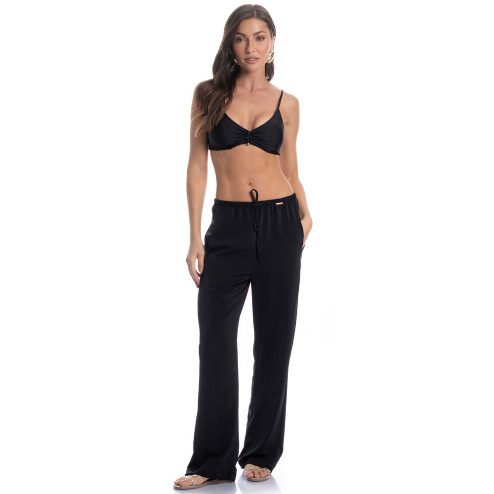 Calça Feminina Com Bolso Pérsia - Imagem 3 - Mobile