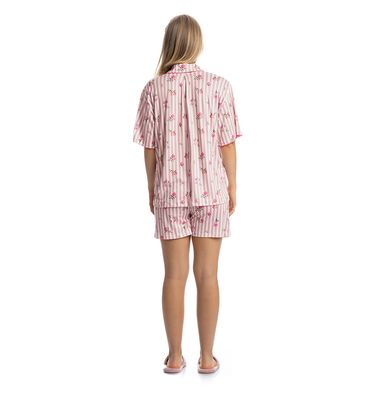 Pijama Feminino Curto Americano Rita - Imagem 4 - Mobile
