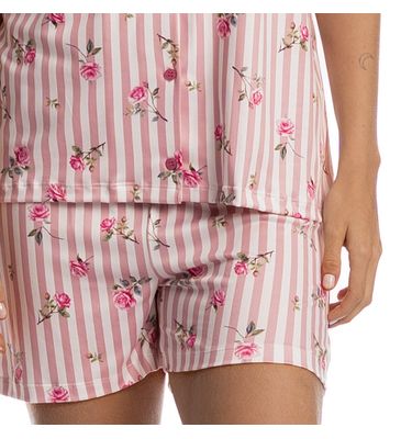 Pijama Feminino Curto Americano Rita - Imagem 5 - Mobile