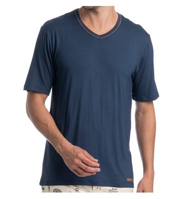 Pijama Curto Masculino Mediterrâneo - Imagem 5 - Mobile