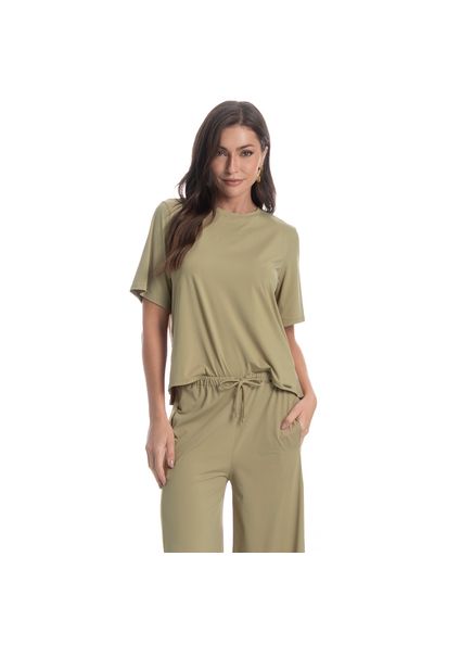 Blusa Ampla Malaga Verde - Imagem 1