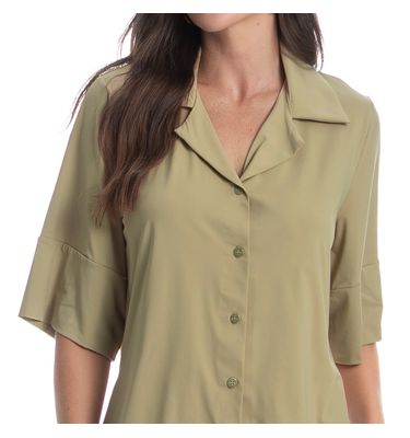 Camisa Feminina Curta Malaga - Imagem 5 - Mobile