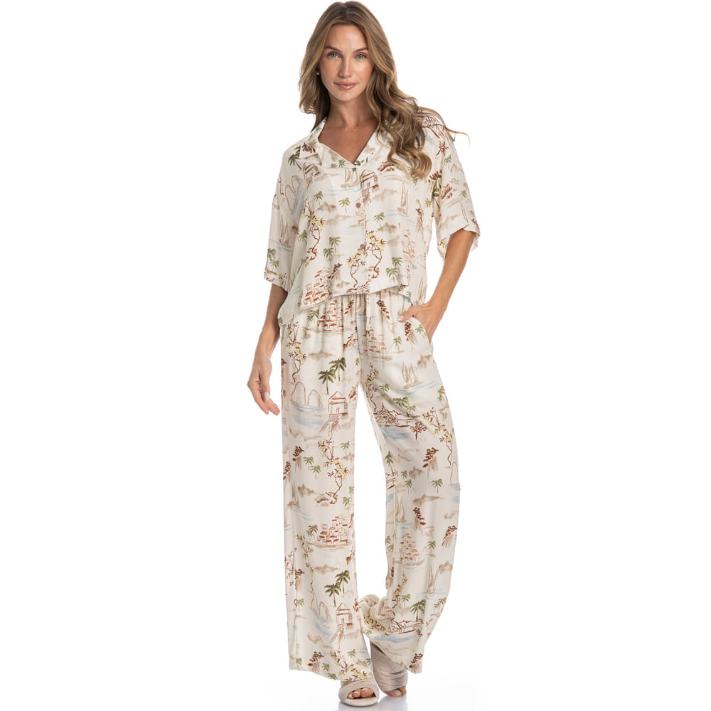 Conjunto Americano La Serenita Longo - Imagem 3 - Mobile
