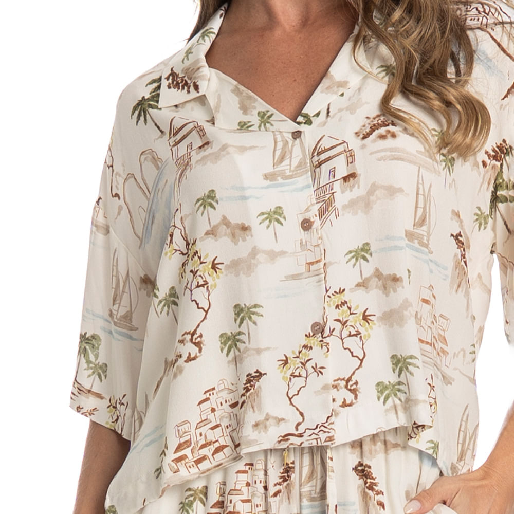 Conjunto Americano La Serenita Longo - Imagem 5 - Mobile