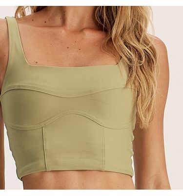 Top Square Corset Slate Vivame - Imagem 5 - Mobile