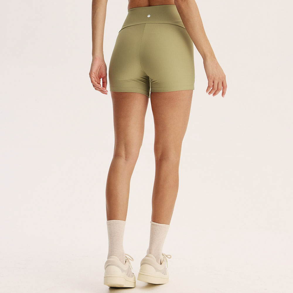 Shorts Curto Invisible Slim Shape Slate Vivame Verde - Imagem 2