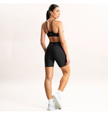 Shorts Médio Curve Shape Com Bolso Run Vivame - Imagem 4 - Mobile